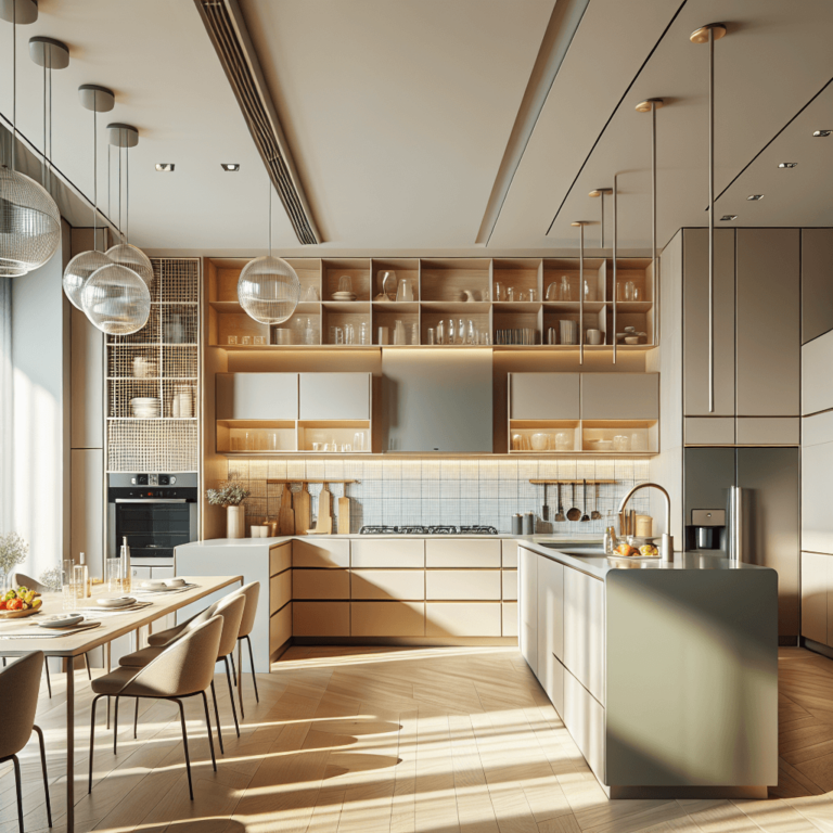 beige Anrichte Küche-Frankfurt am Main