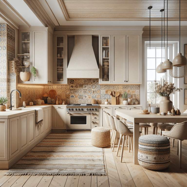 beige Boho Style Küche-Frankfurt am Main