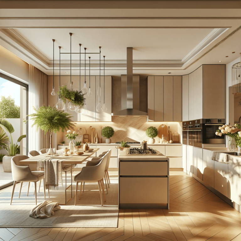 beige Mediterrane Küche-Frankfurt am Main