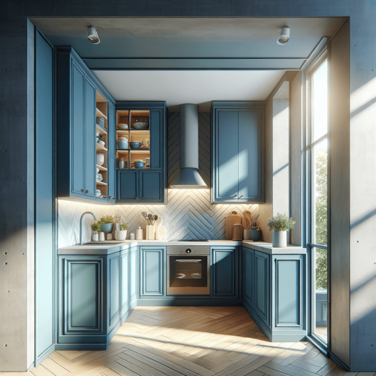 blaue Eck-Küche-Frankfurt am Main