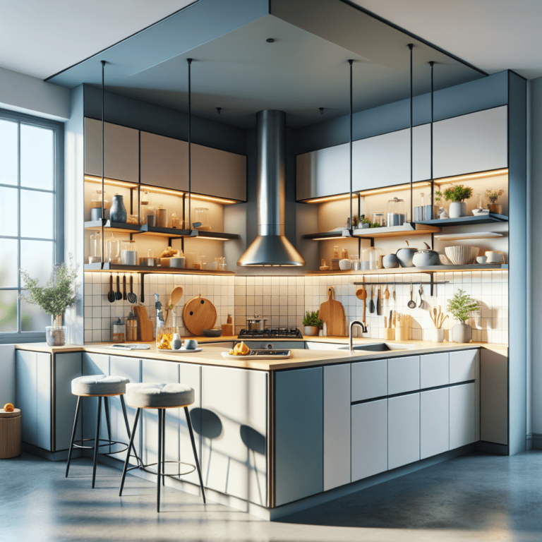 blaugraue Eck-Küche-Frankfurt am Main