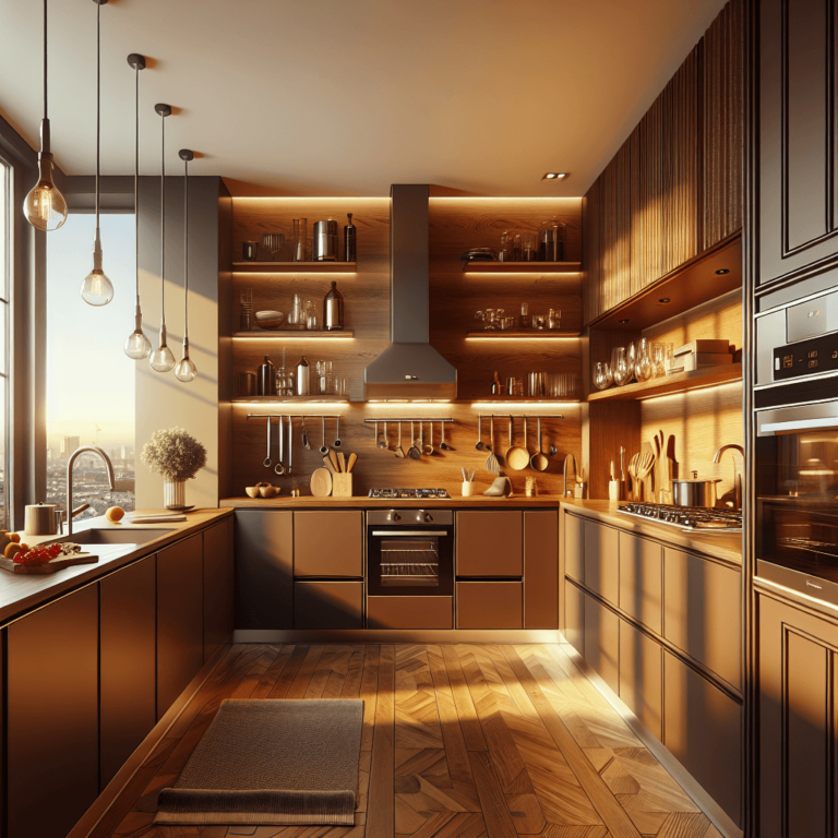 braune Anrichte Küche-Frankfurt am Main