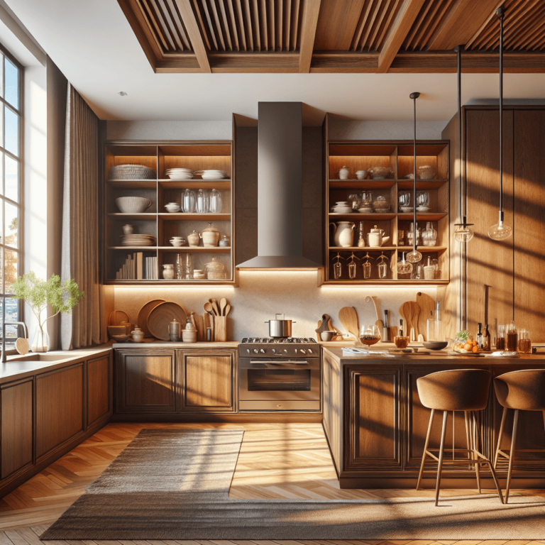 braune Einbauküche-Frankfurt am Main