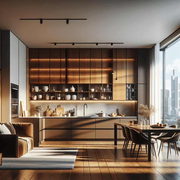 braune Modulare Küche-Frankfurt am Main