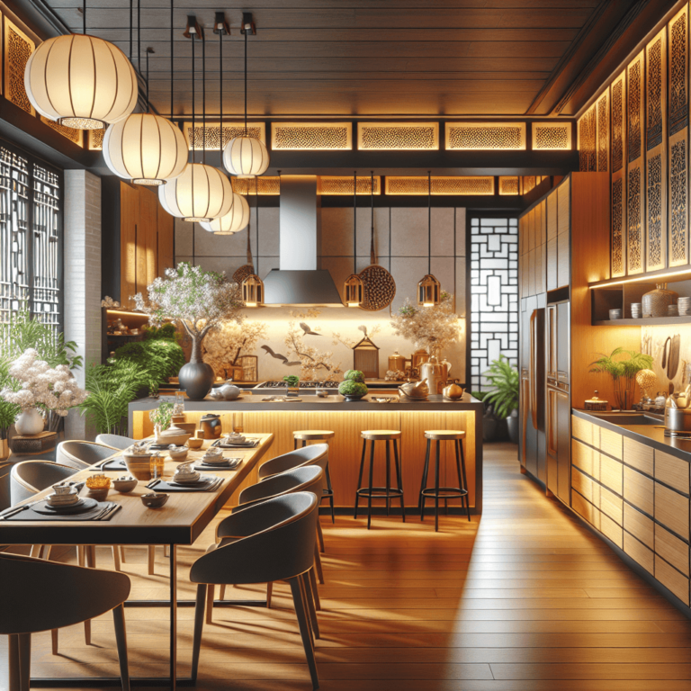 bunte Küche im asiatischen Stil-Frankfurt am Main