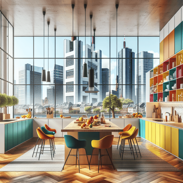 bunte Modulare Küche-Frankfurt am Main