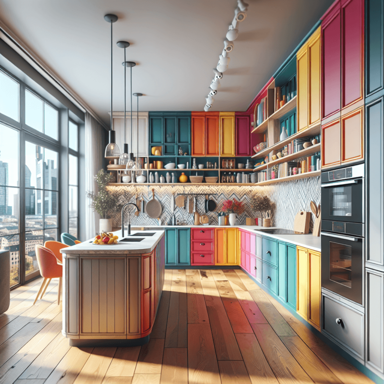 bunte Singleküche-Frankfurt am Main