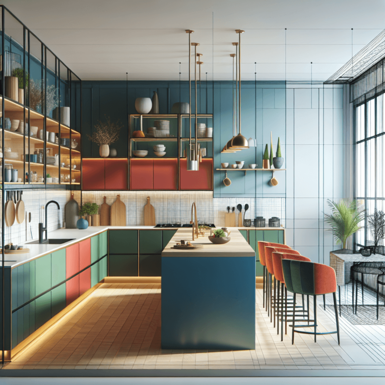 bunte Wohnküche-Frankfurt am Main