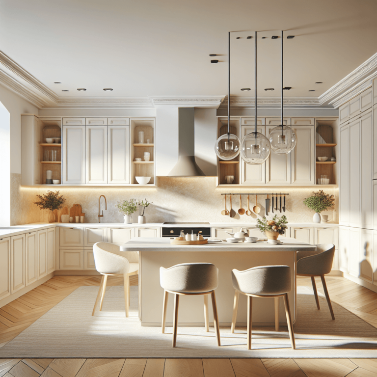 cremefarbene Barrierefreie Küche-Frankfurt am Main