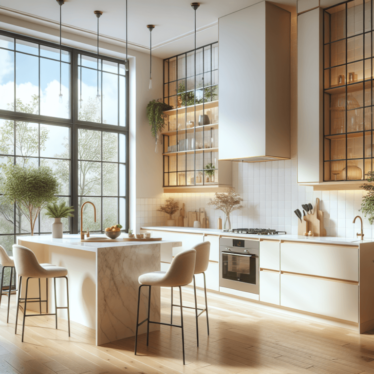 cremefarbene Freistehende Küche-Frankfurt am Main