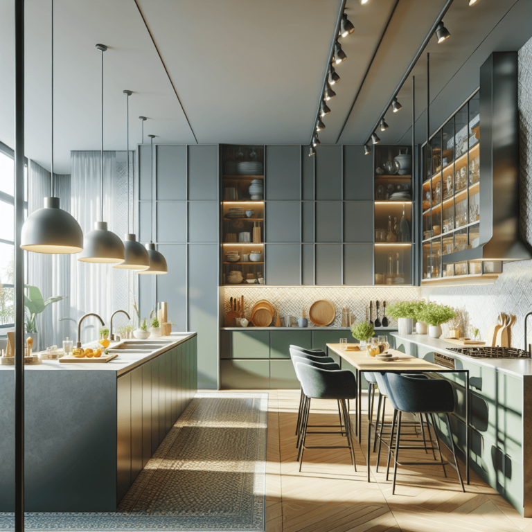 grüne Design Küche-Frankfurt am Main