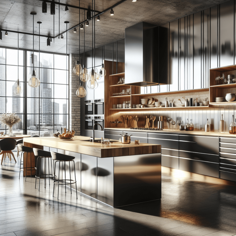 hochglanz Industrial Style Küche-Frankfurt am Main