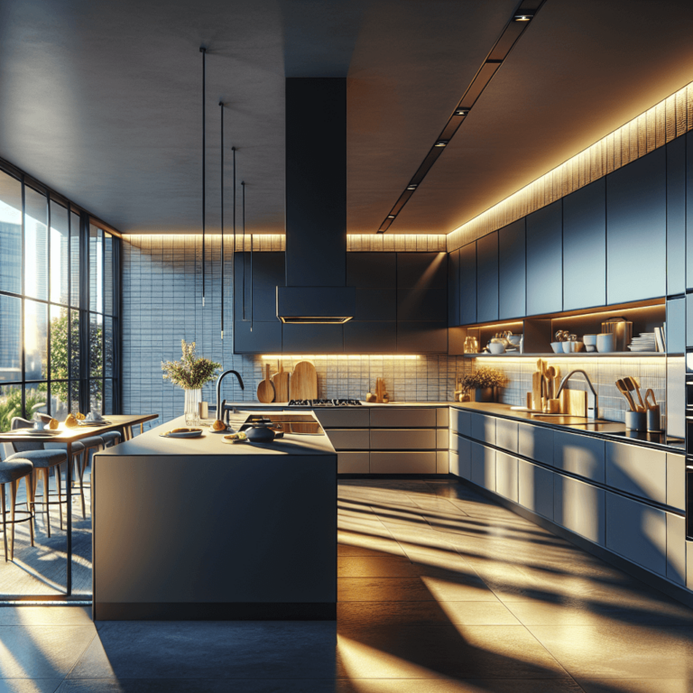 matte Küche in L-Form-Frankfurt am Main