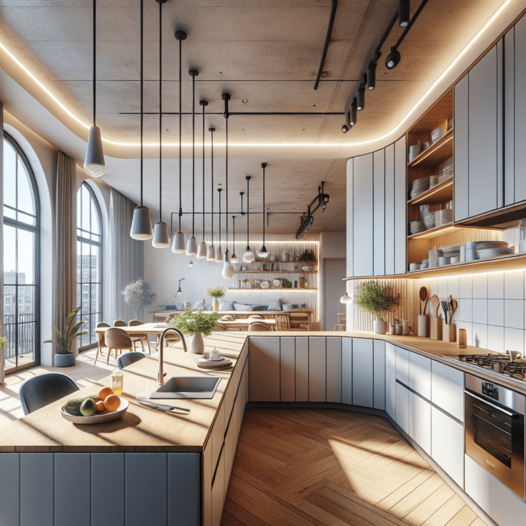 matte Küche in U-Form-Frankfurt am Main