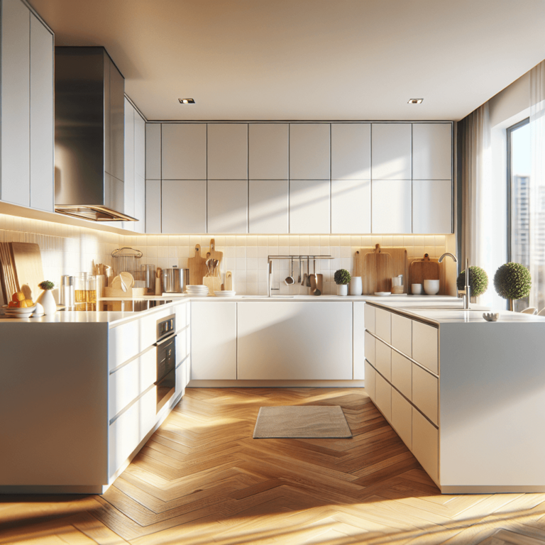 weiße Einbauküche-Frankfurt am Main