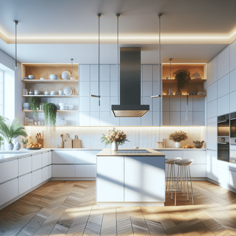 weiße Minimalismus Küche-Frankfurt am Main